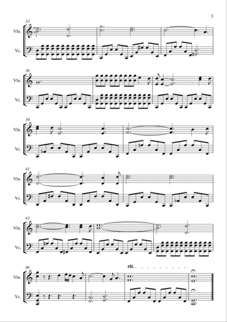You'll Never Walk Alone You'll Never Walk Alone String Duet scores gallery preview page 4