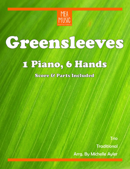 Greensleeves Trio (1 Piano, 6 Hands) image number null