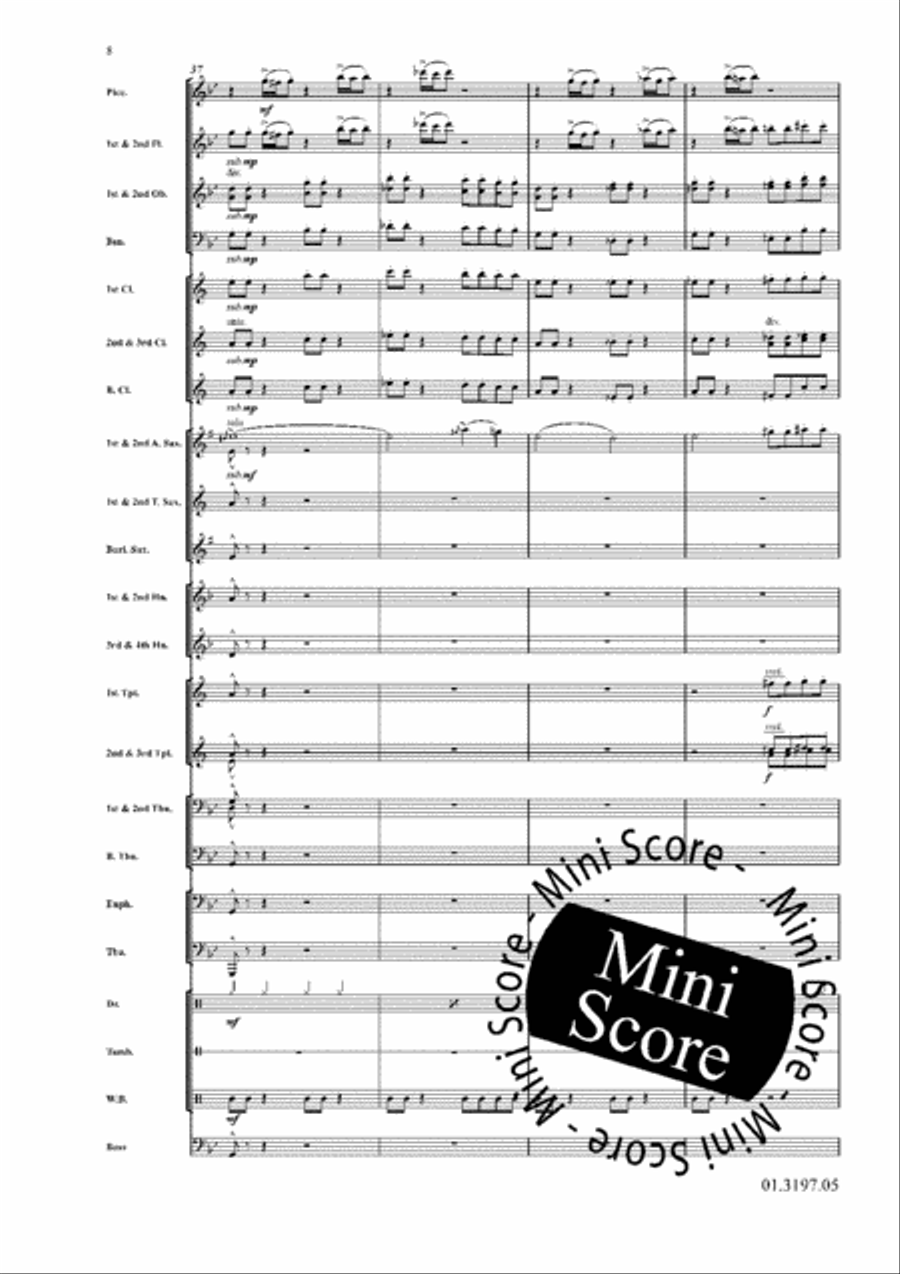 Joy Ride Concert Band scores gallery preview page 12