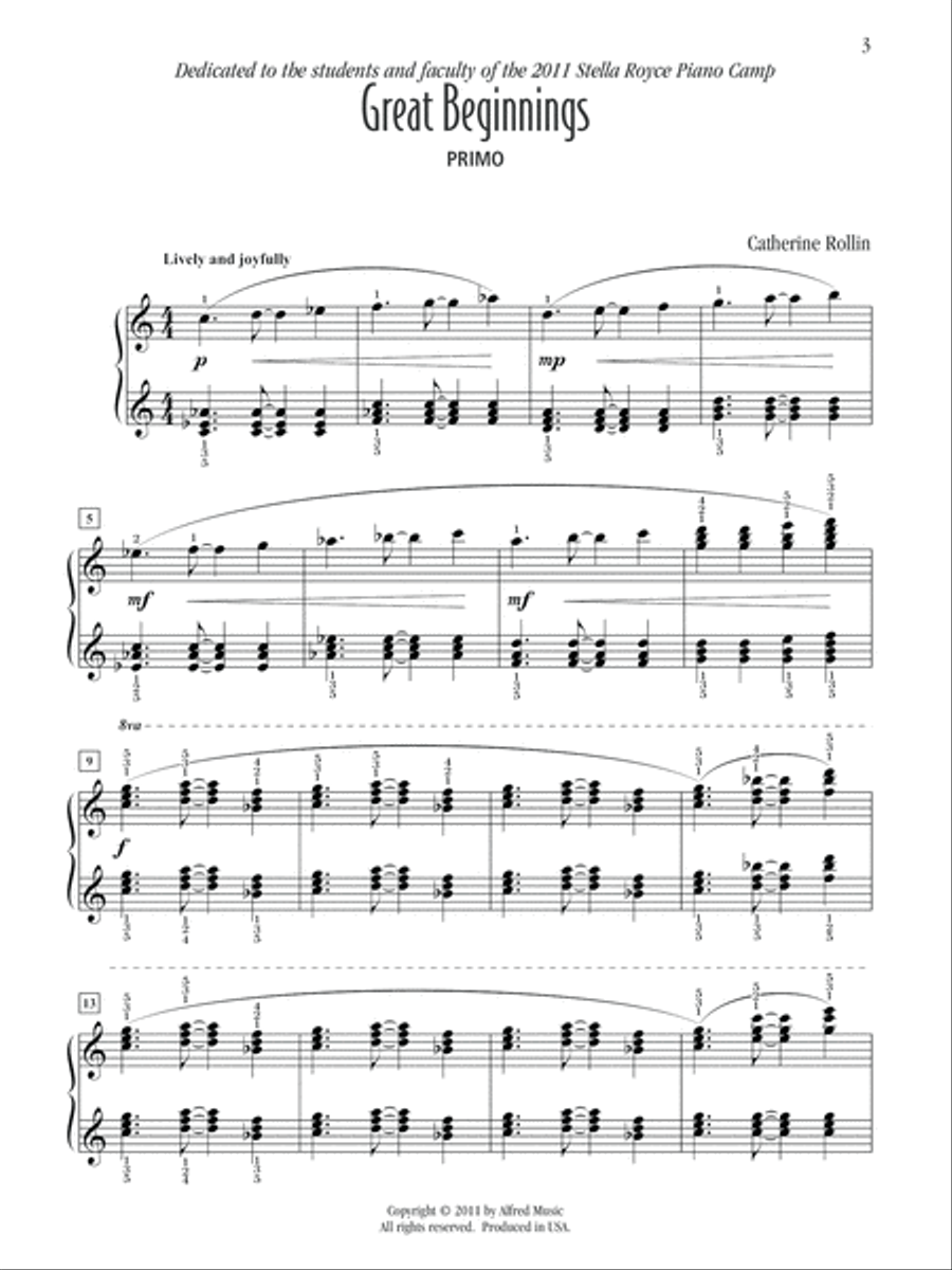 Great Beginnings Great Beginnings Small Ensemble scores gallery preview page 3