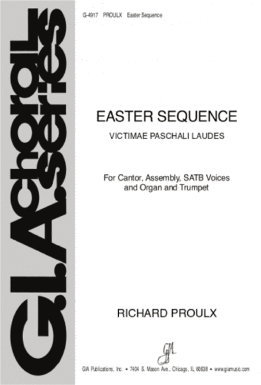 Easter Sequence - Instrument edition C Trumpet scores gallery preview page 1