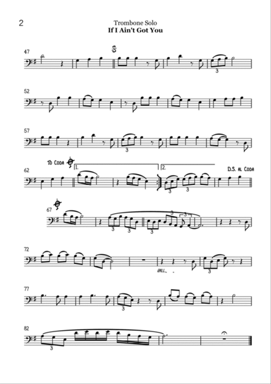 If I Ain't Got You If I Ain't Got You Piano scores gallery preview page 2