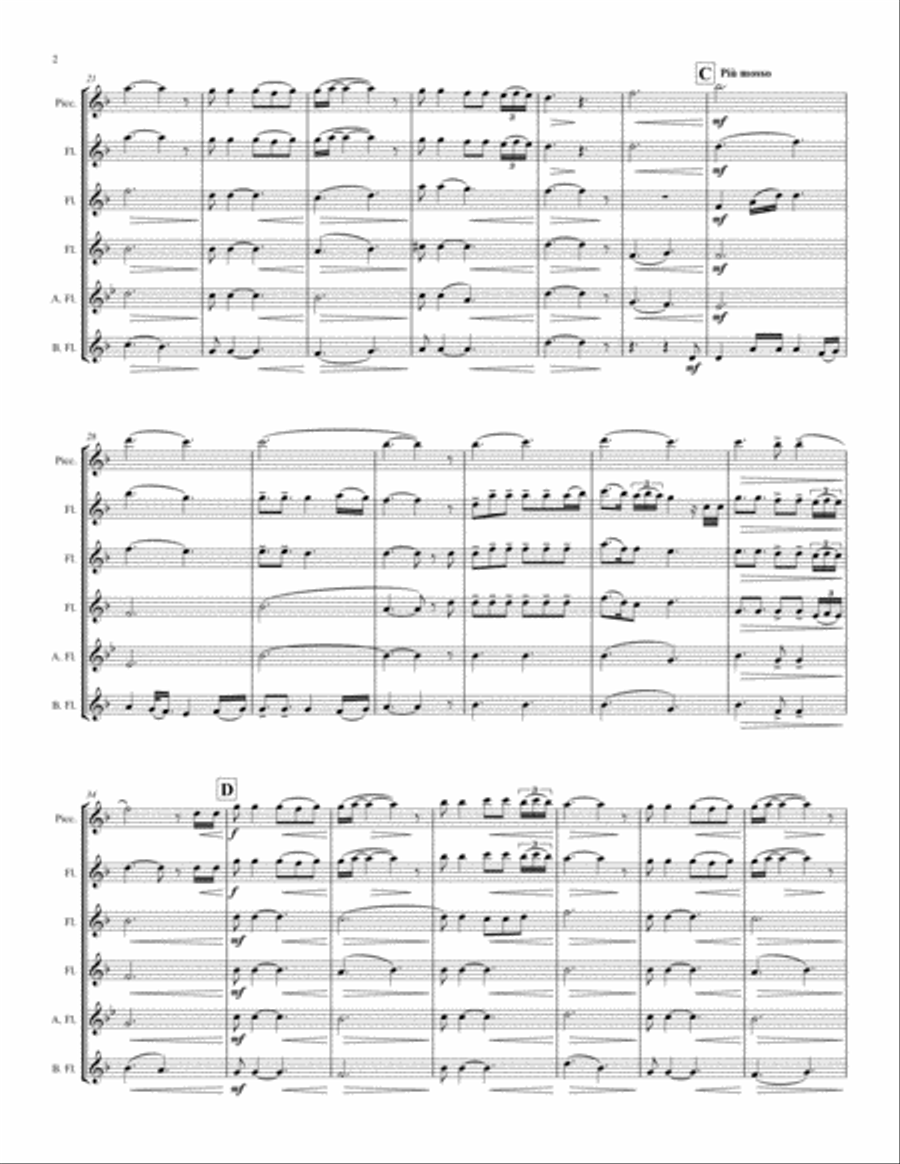 Jenny Of Oldstones Woodwind Ensemble scores gallery preview page 2