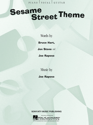 Book cover for Sesame Street Theme