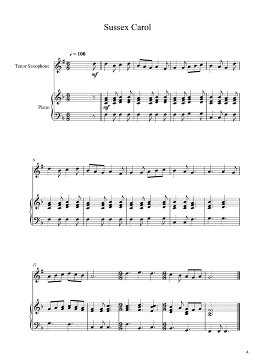 10 Christmas Songs For Tenor Saxophone & Piano Vol. 2