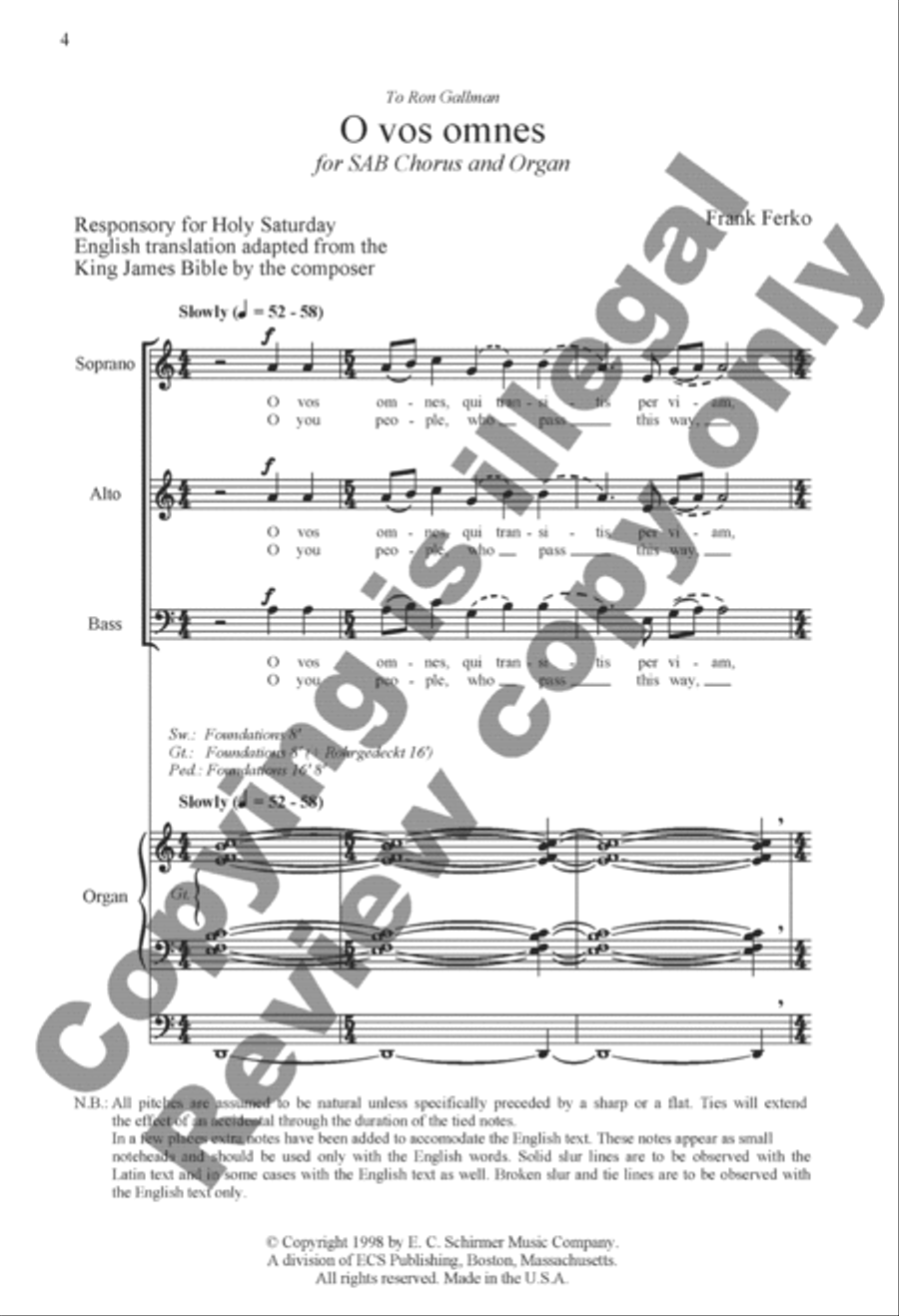 Somerset Anthem Books, Volume VI (Lent & Holy Week) 3-Part scores gallery preview page 4