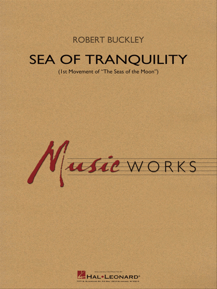 Sea of Tranquility Sea of Tranquility Concert Band scores gallery preview page 1