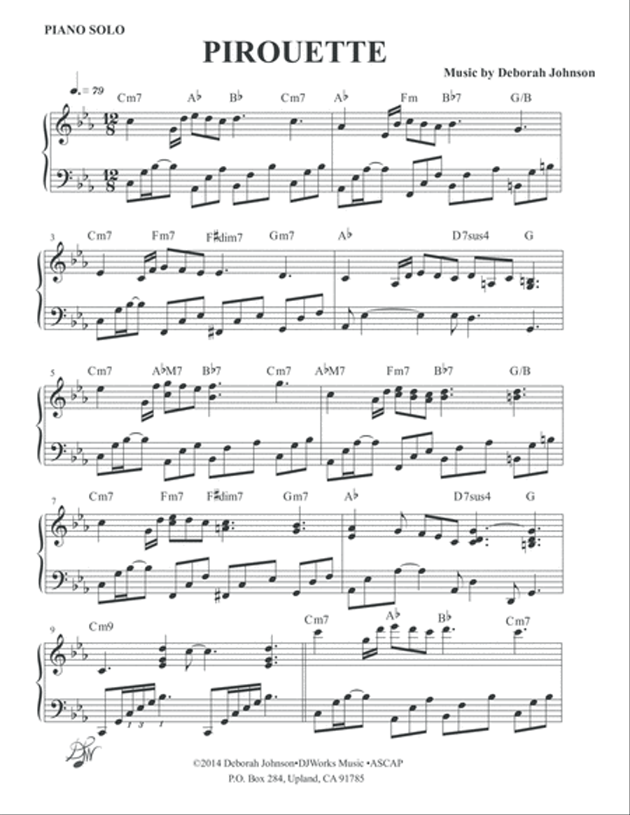 Pirouette Piano Solo