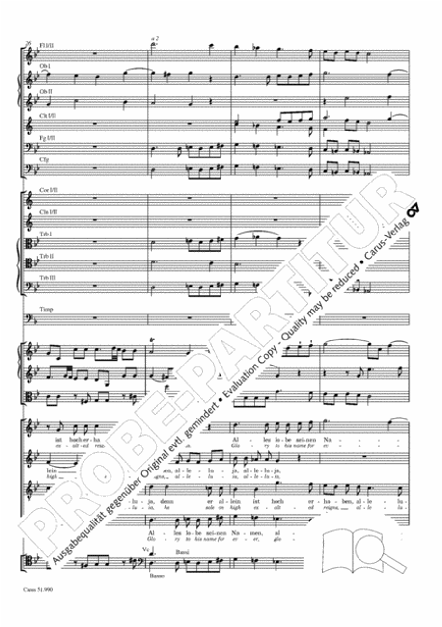The Creation (Die Schopfung) 4-Part scores gallery preview page 239