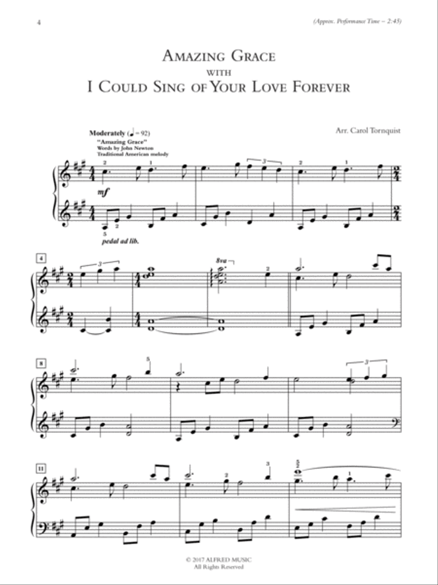 Medleys for Blended Worship, Complete Collection Piano Solo scores gallery preview page 5