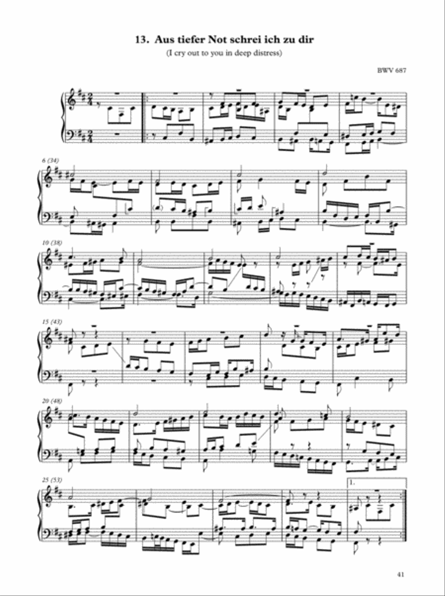 Oxford Bach Books for Organ: Manuals Only, Book 2 Organ scores gallery preview page 8