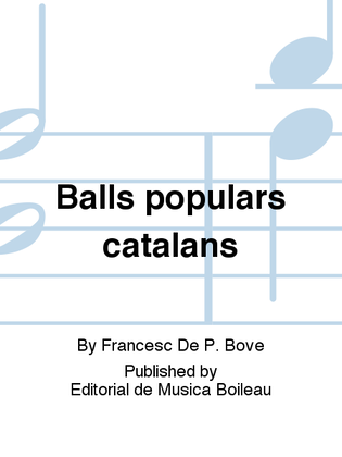 Balls populars catalans