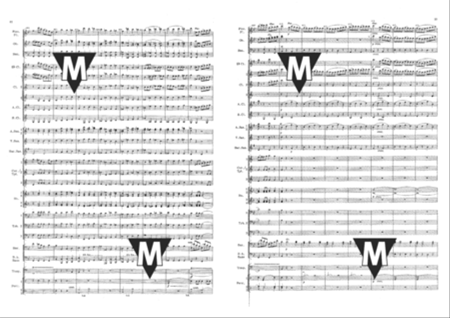 The Mill on the Cliff The Mill on the Cliff Concert Band scores gallery preview page 27
