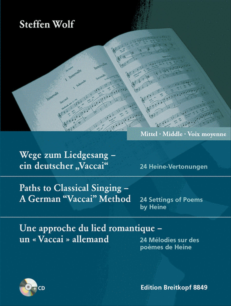 Paths to Classical Singing – A German “Vaccai” Method Voice Solo scores gallery preview page 1
