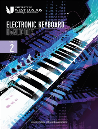 Book cover for LCM Electronic Keyboard Handbook 2021: Step 2
