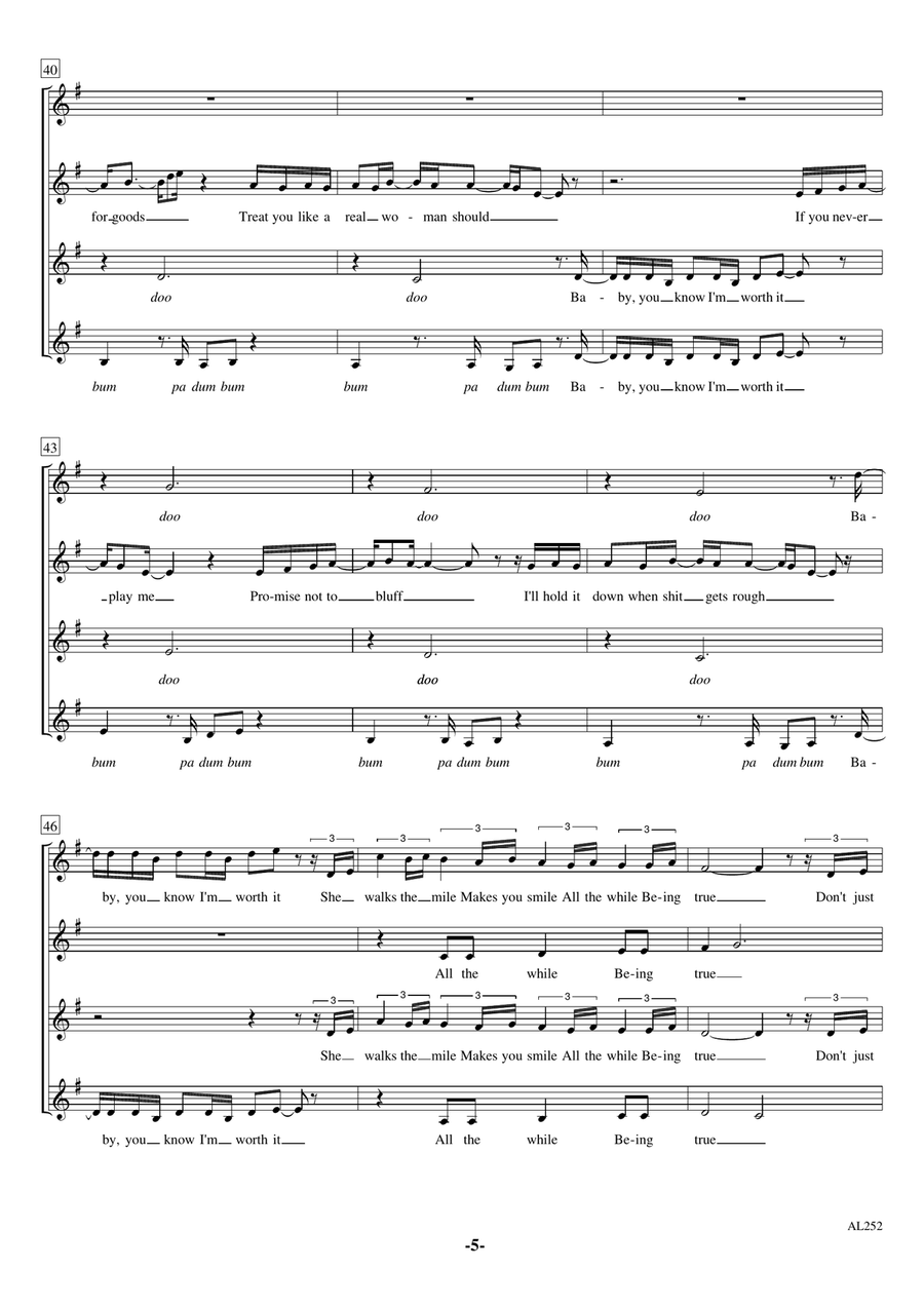 A Woman's Worth A Woman's Worth SSAA scores gallery preview page 5
