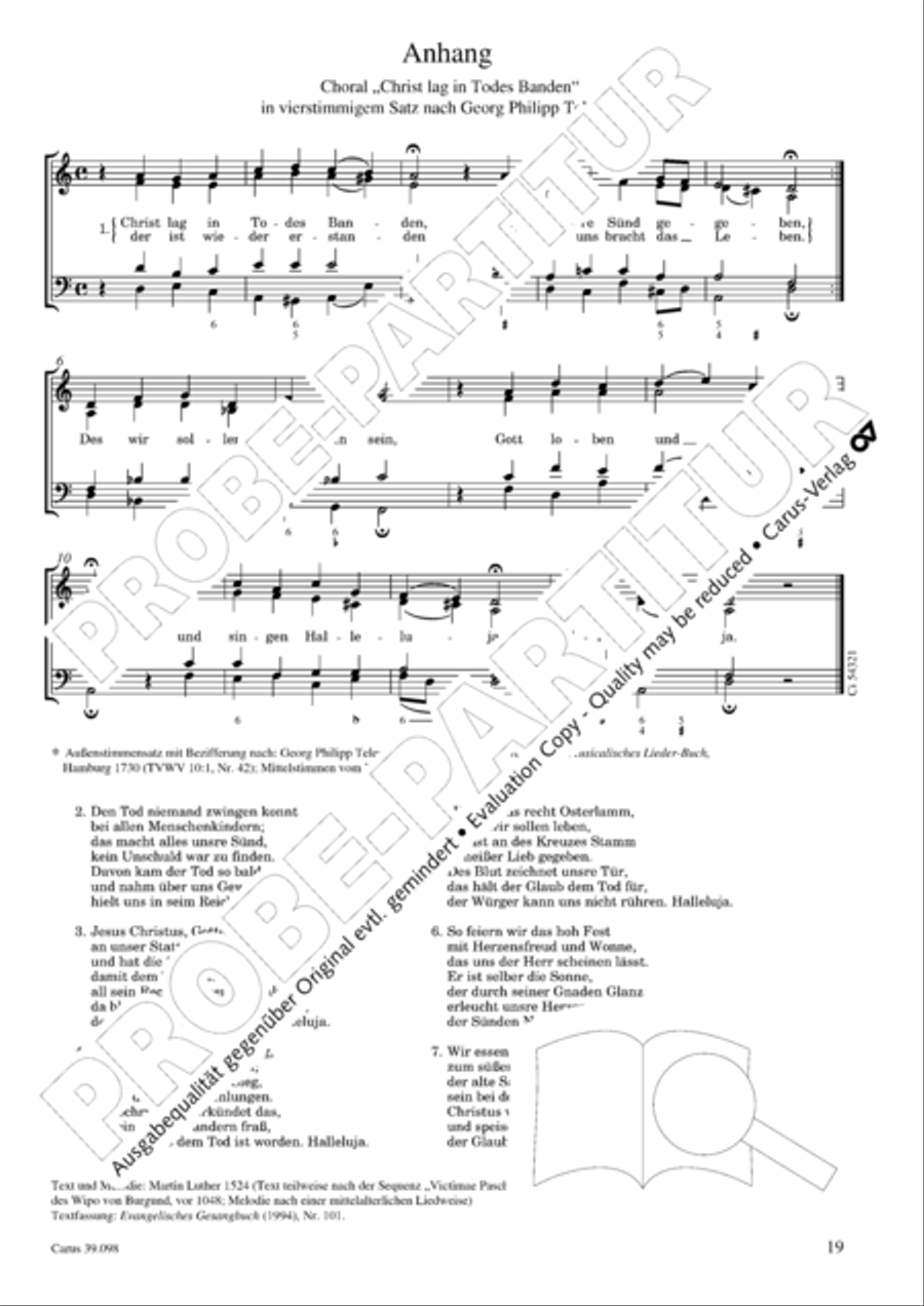 Missa brevis 4-Part scores gallery preview page 20