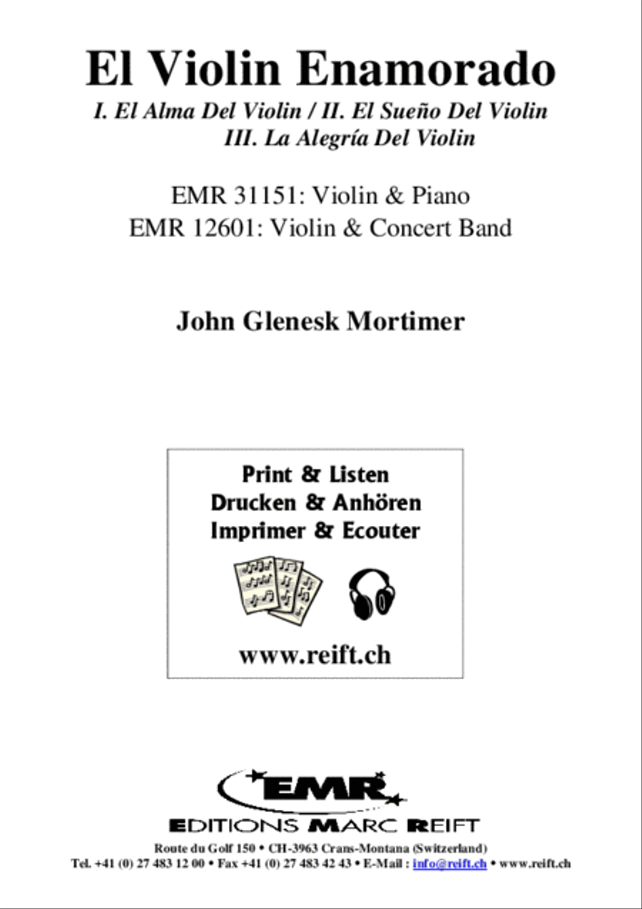 El Violin Enamorado Violin Solo scores gallery preview page 2