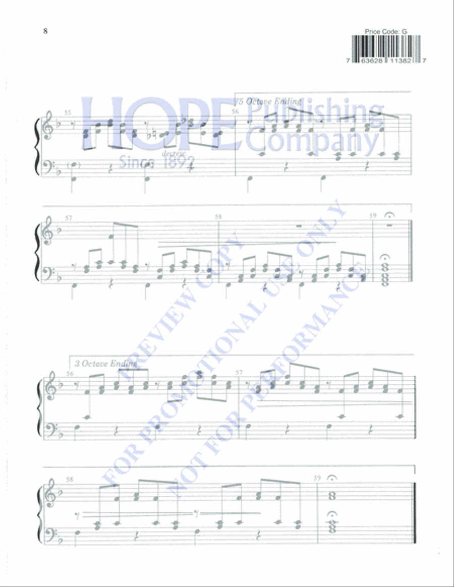 Ave Maria Ave Maria 5-Octaves scores gallery preview page 8