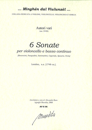 6 Sonate (London, [1748 ca.])
