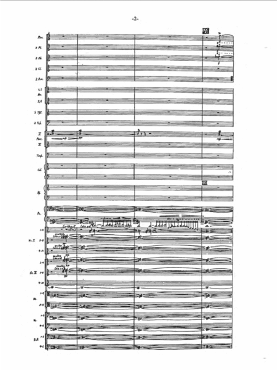 [Van de Vate] Dark Nebulae Full Orchestra scores gallery preview page 6