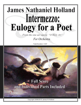 Intermezzo Eulogy for a Poet Memorial Music for Orchestra