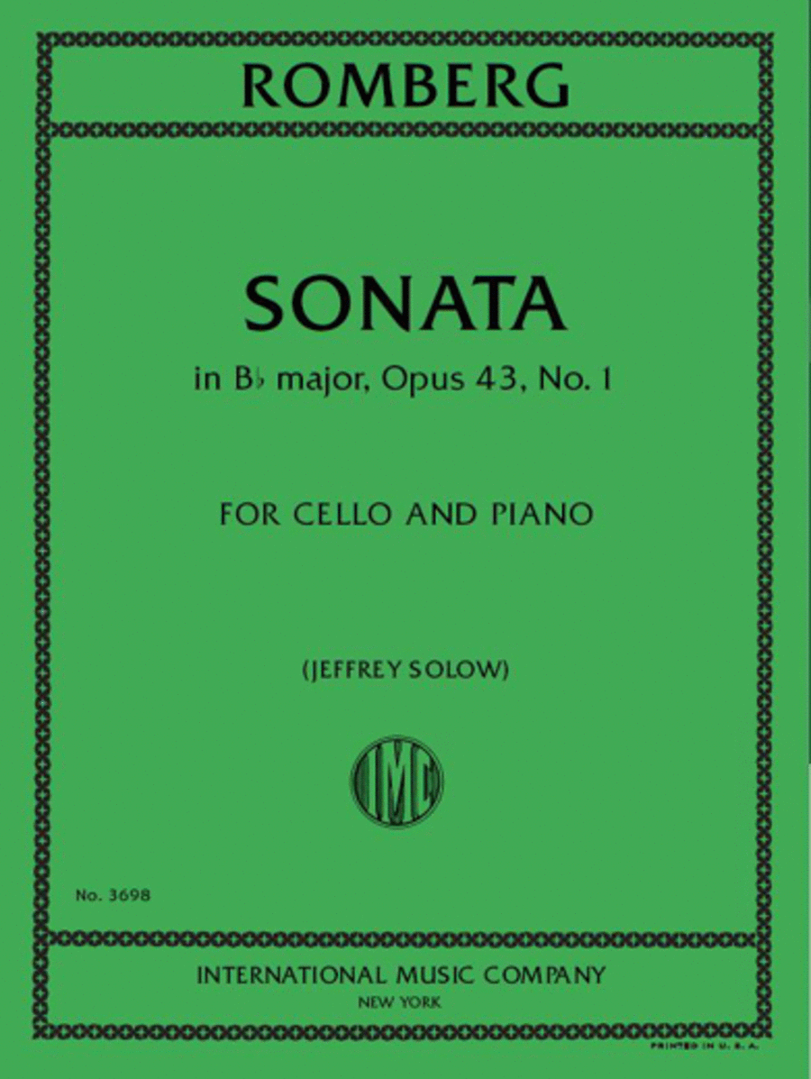 Sonata in Bb major, Op. 43, No. 1