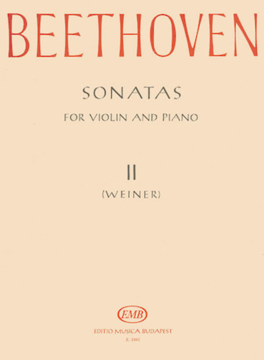 Sonatas V2-vln/pno