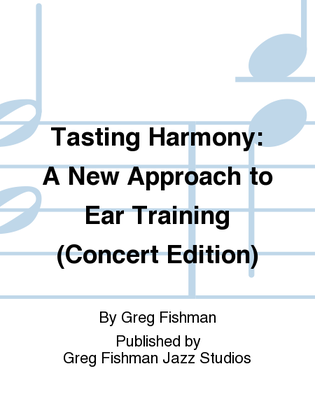 Book cover for Tasting Harmony: A New Approach to Ear Training (Concert Edition)