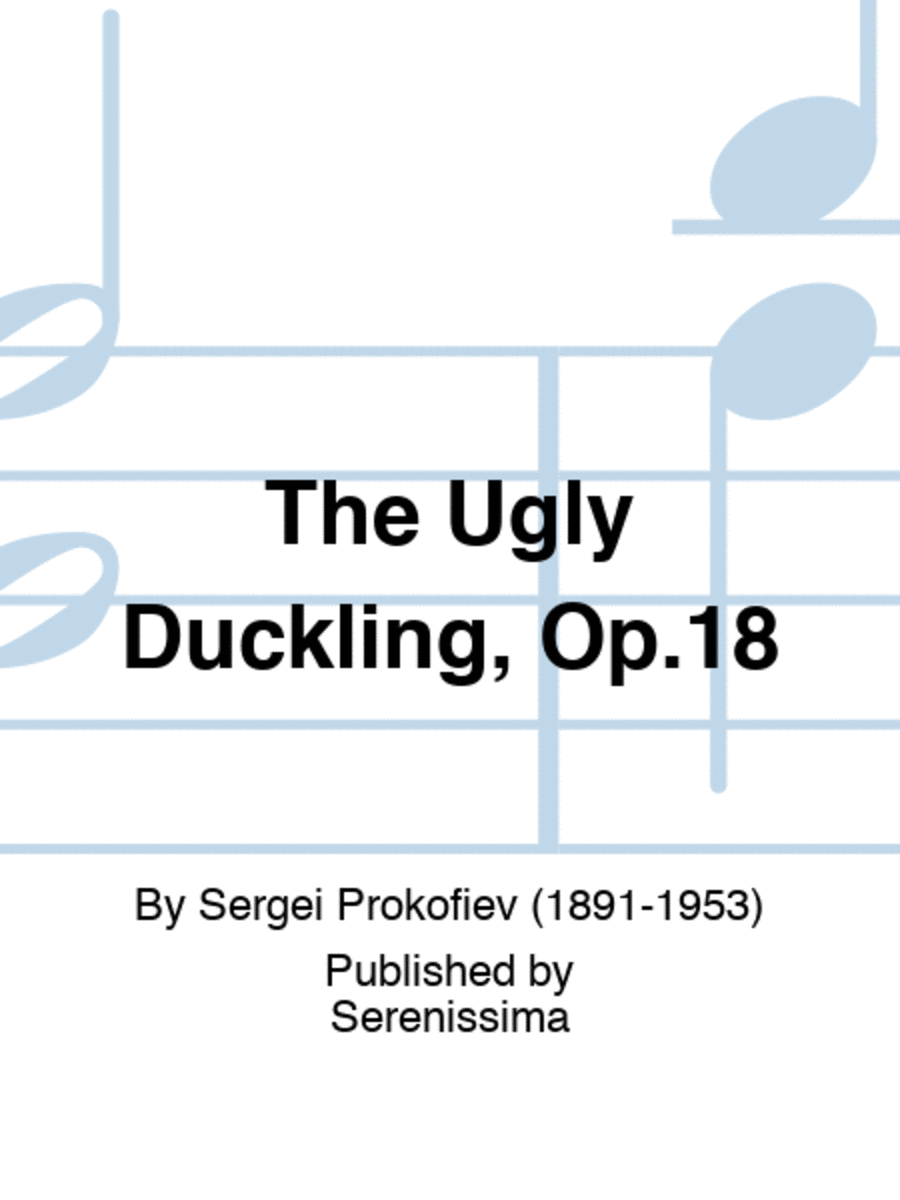 The Ugly Duckling, Op.18 Set of Parts scores gallery preview page 1