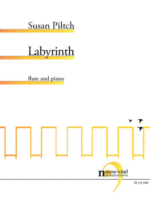 Book cover for Labyrinth for Flute and Piano