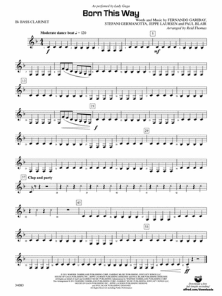 Born This Way: B-flat Bass Clarinet