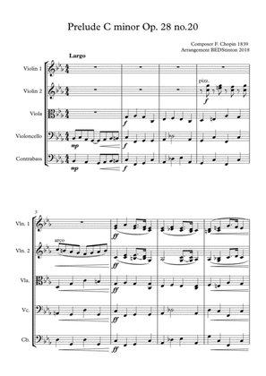 Prelude in C minor Op. 28 No. 20