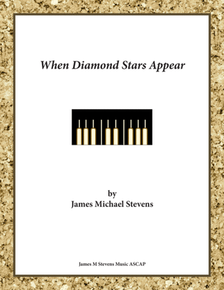 Book cover for When Diamond Stars Appear - Romantic Piano