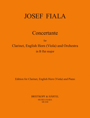 Book cover for Concertante in Bb major