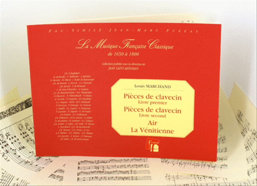 Harpsichord pieces, Books I-II Harpsichord scores gallery preview page 1