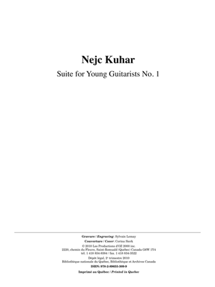 Suite for Young Guitarists No. 1