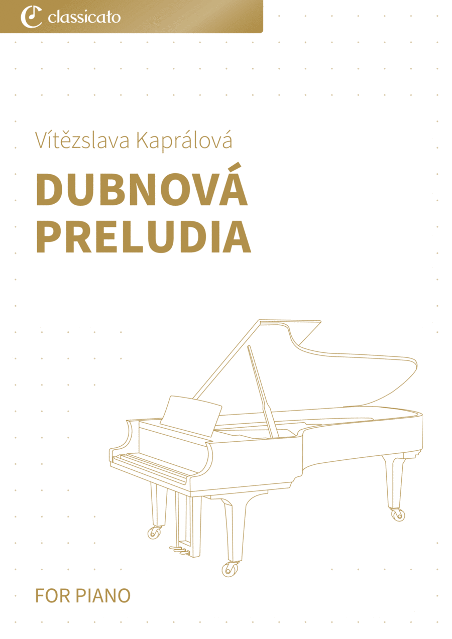 Dubnova Preludia Piano scores gallery preview page 1