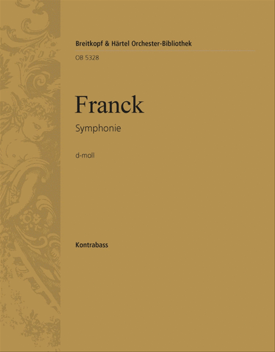 Symphony in D minor Orchestra scores gallery preview page 1