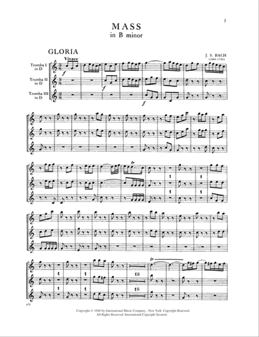 Volume II (BARTOLD) Trumpet Solo scores gallery preview page 2