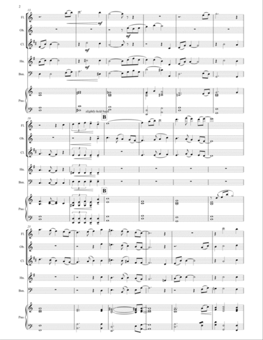 Fly Me To The Moon (in Other Words) Small Ensemble scores gallery preview page 3