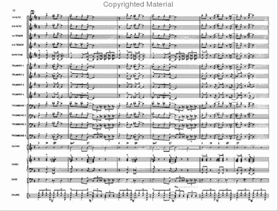 Ja-Da Jazz Ensemble scores gallery preview page 12
