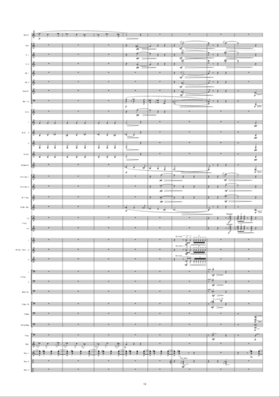 Night In Venice Concert Band scores gallery preview page 15