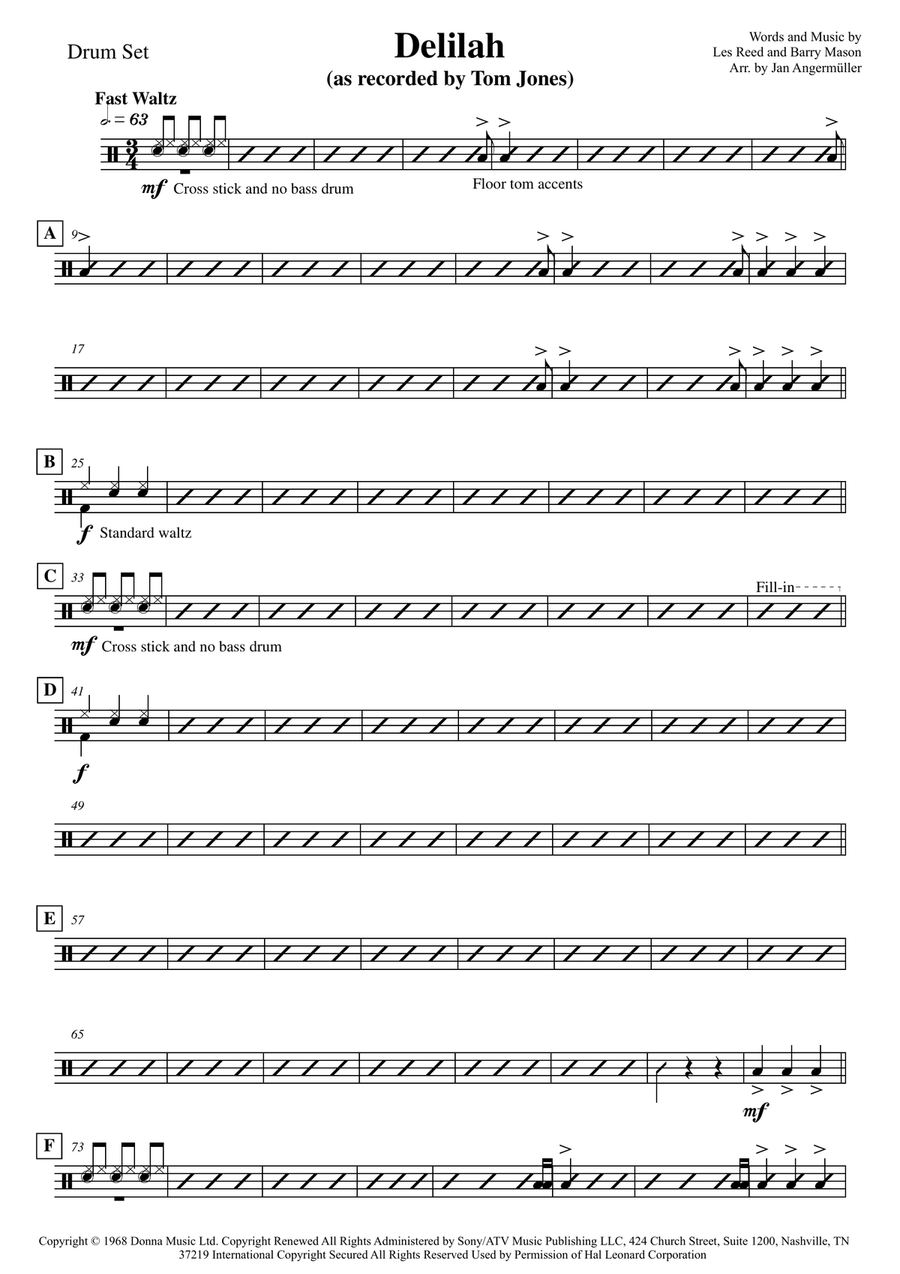 Delilah Delilah Jazz Ensemble scores gallery preview page 3