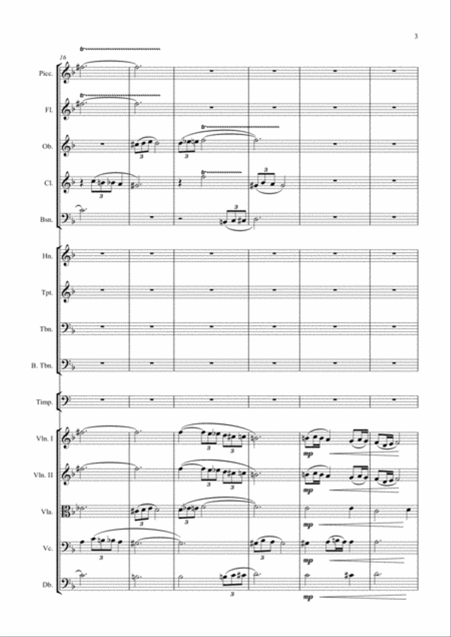 Wheel of Fortune Full Orchestra scores gallery preview page 3