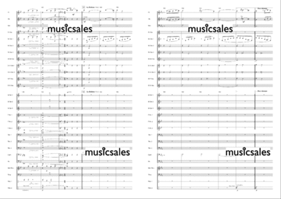 The Best of Charles Aznavour Concert Band scores gallery preview page 14