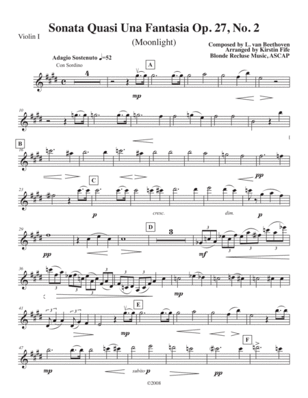 Moonlight Sonata (1st Movement) image number null