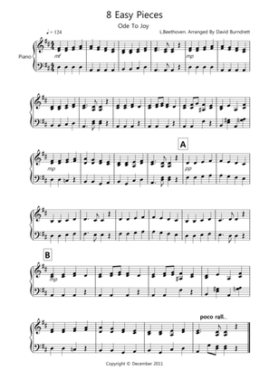 8 Easy Pieces for Piano Solo