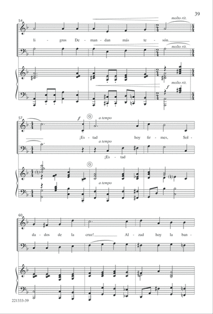 Siervos de Jesus Siervos de Jesus 4-Part scores gallery preview page 43
