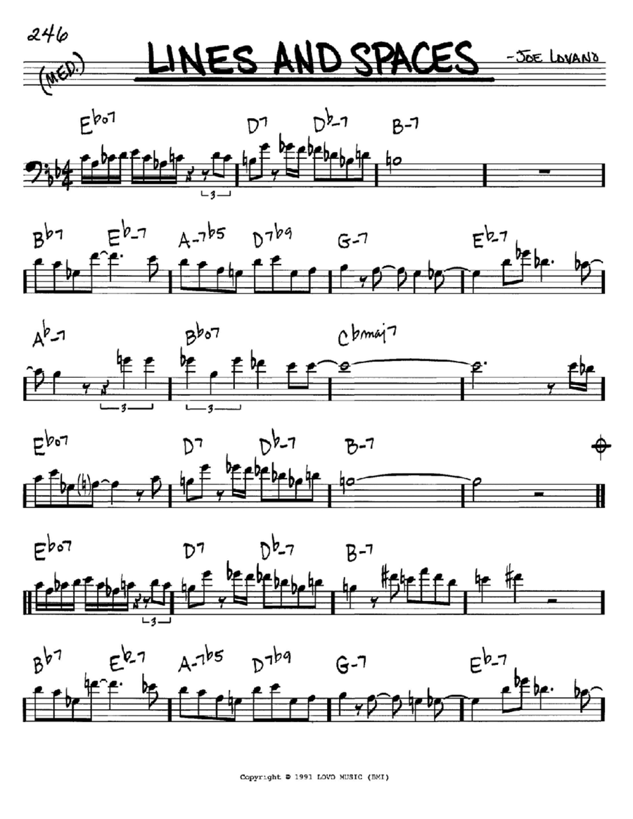 Lines And Spaces Piano scores gallery preview page 1